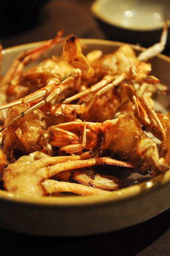 fried crabs
