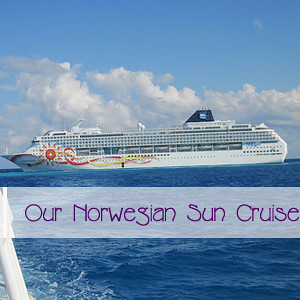 We celebrated our fifth anniversary aboard a Norwegian cruise.