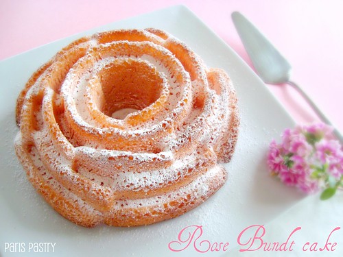 Rose Bundt Cake