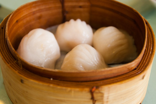 Steamed Shrimp Dumplings with Bamboo Shoot at Regal 16 Chinese Restaurant