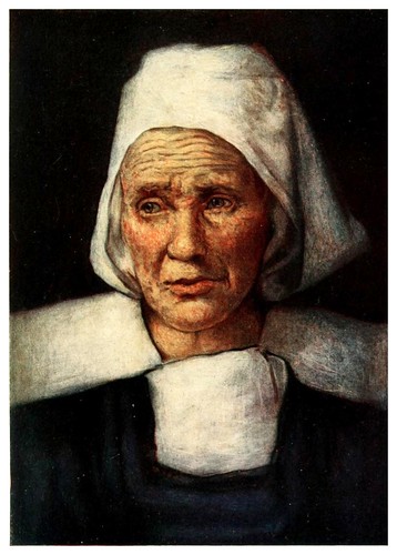 010-La vieja madre Perót en Vitré-Brittany 1912- Mortimer y Dorothy Mempes