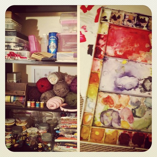 Playing in my studio = #happiness #janphotoaday #day15