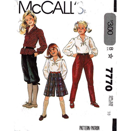 McCall's 7770 jodhpur pants