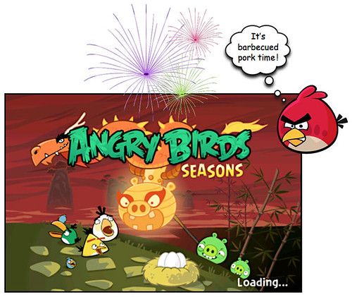 Angry Birds Year of the Dragon 2012