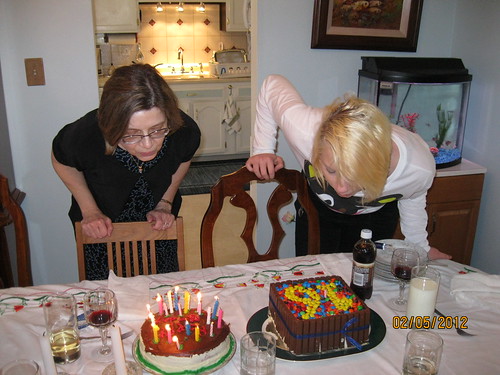2012: 2 cakes for 2 girls
