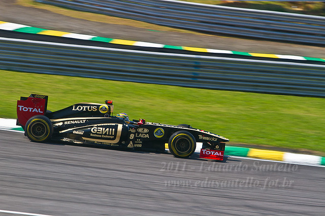 Bruno Senna Lotus Renault GP Grande Premio Petrobras do Brasil de Formula 