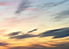 New Hampshire Sky (Posterized Photograph) by randubnick