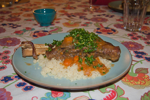 Lamb Shanks Are Served