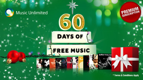 Try The Music Unlimited Premium Package Free For 60 Days
