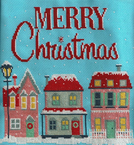 Merry Christmas cross stitch