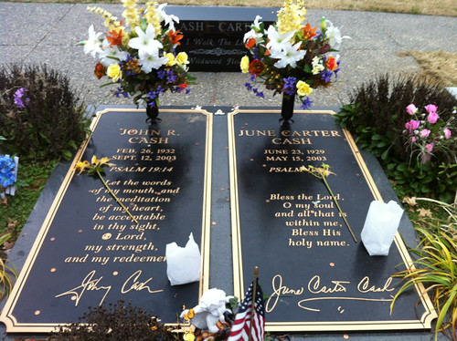 John and June Cash Gravesite