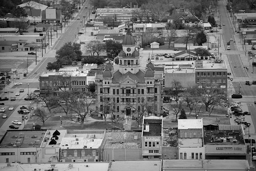 Downtown Denton Aerial