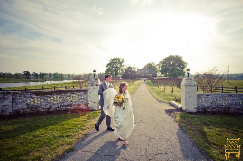 gray and yellow outdoor vintage wedding_065