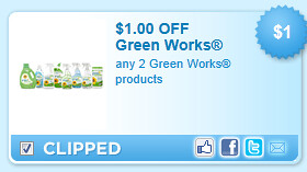 Green Works Products Coupon