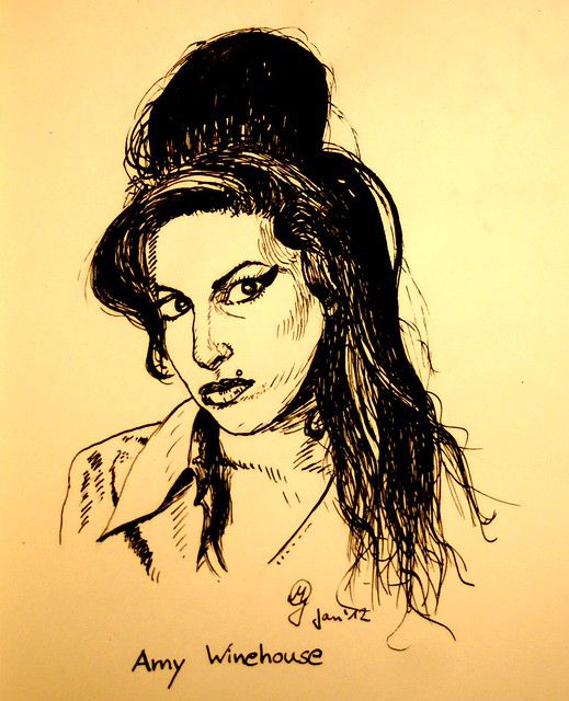 Portrait Amy Winehouse