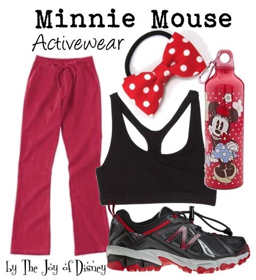 Inspired by: Minnie Mouse Activewear