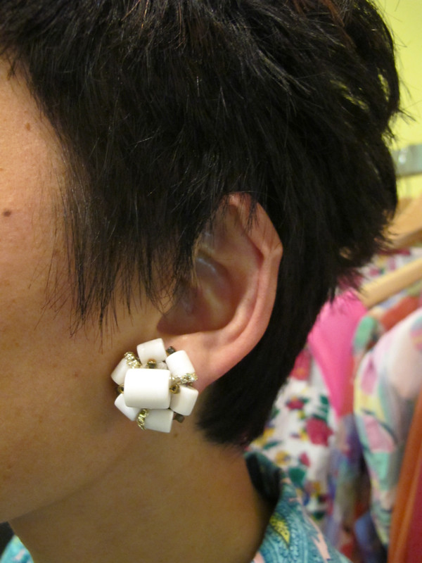  1960s clip-on earrings