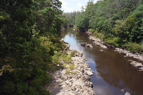 Arthur river, Kanunnah Bridge