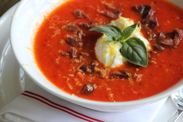 Roasted Red Pepper Soup 1