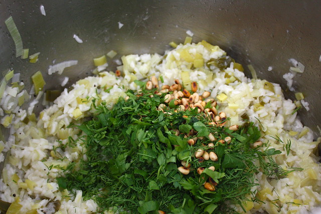 Dill, Parsley, pine nuts