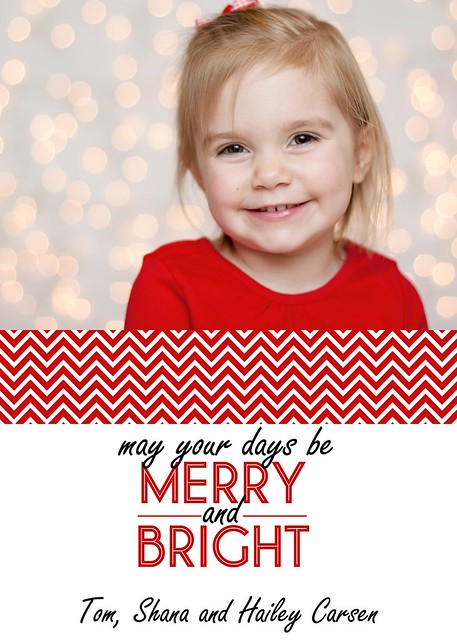 Merry and Bright Simple Photo