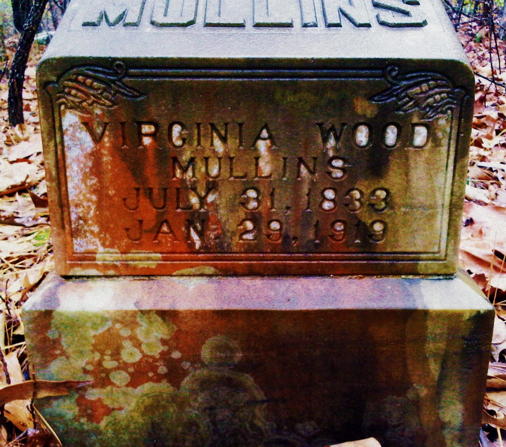 Virginia Wood-Mullins Cemetery, Meriwether County, Ga