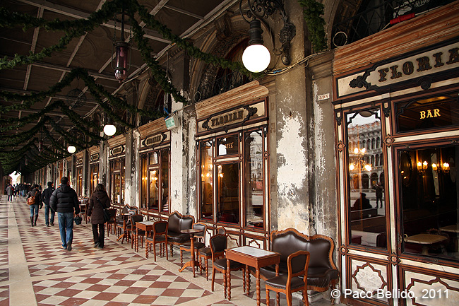 Café Florián. © Paco Bellido, 2011