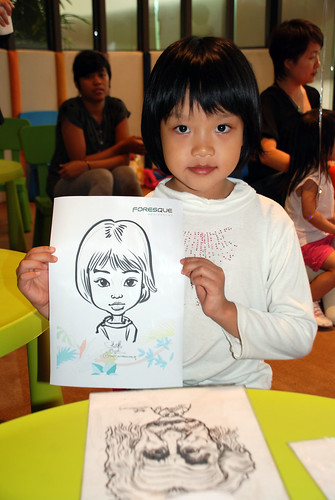caricature live sketching for Foresque Residences Roadshow - Day 2 - 24