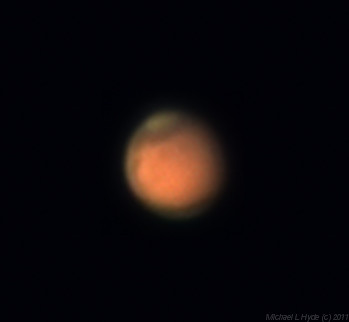 Mars - 301211 - 0400 UT L-RGB by Mick Hyde