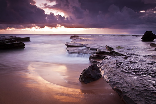無料写真素材|自然風景|海|ビーチ・海岸|朝焼け・夕焼け|風景オーストラリア