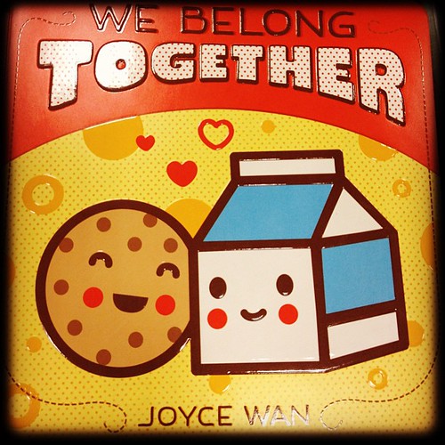 Kissing Cookie #love #valentine #happy #jj #books #sweet #all_shots #instagood #janphotoaday #instagram #milk #eats