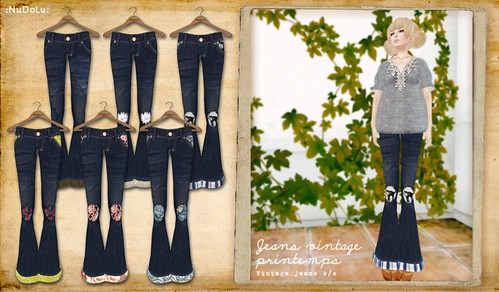 NuDoLu Jeans vintage 2012 AD
