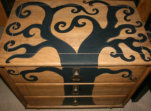 Three Drawer Dresser by Rick Cheadle Art and Designs