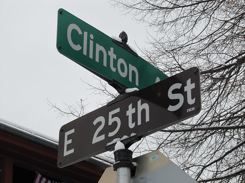 Clinton Ave S at E 25th St