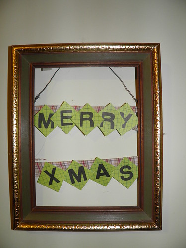 Merry Christmas frame