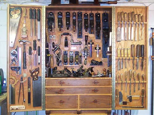 WoodNet Forums: Show me your tool cabinet