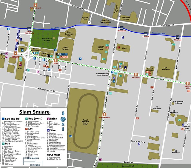 Siamsquare-map