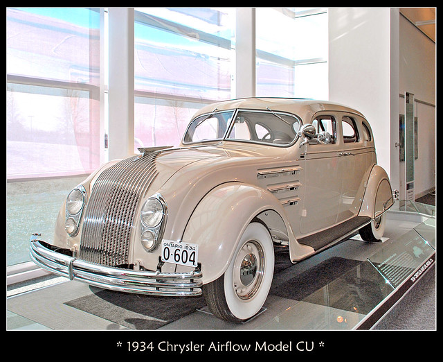 1934 Chrysler Airflow Visit to the Walter P Chrysler Museum on December 28 