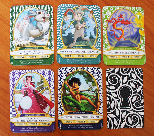 Sorcerers of the Magic Kingdom cards - Front