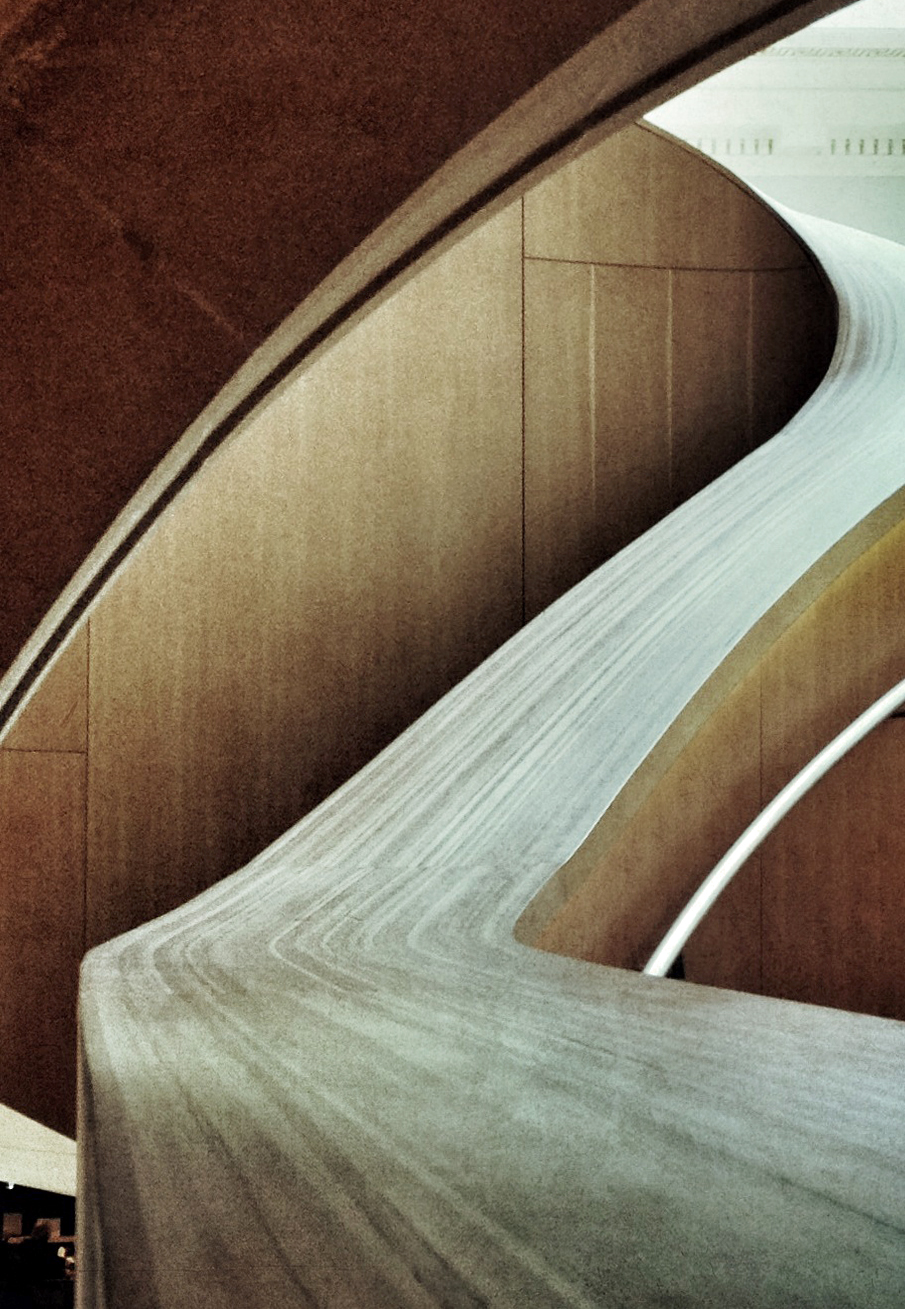 Out of camera: Gehry stairs, Art Gallery of Ontario