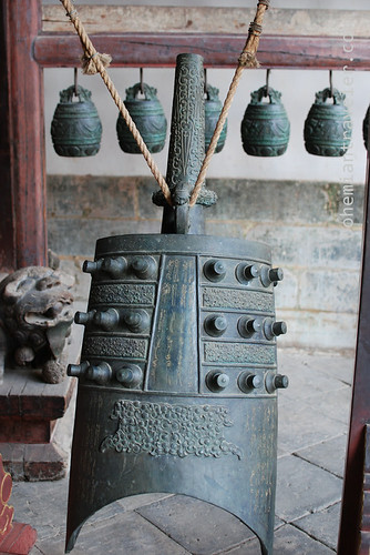 bell at Confucian Temple in Jianshui