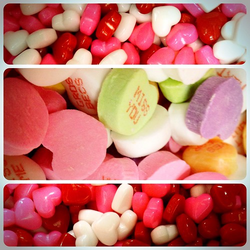 Candy love triptych