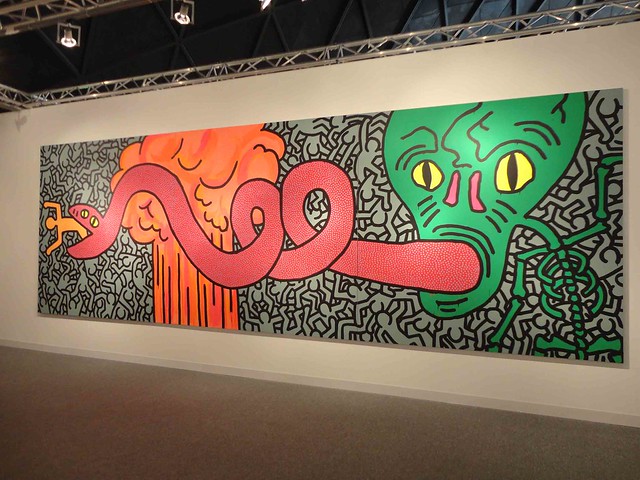Keith Haring $4.5mln work at Galerie Enrico Navarra