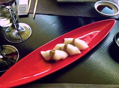 Sushi de pez mantequilla - Restaurante Fuku - Madrid