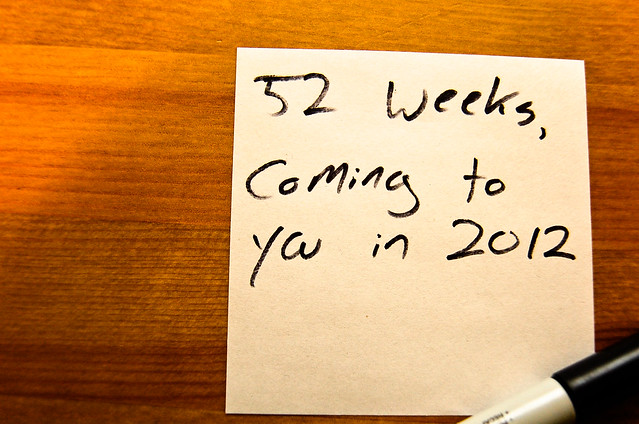 52 weeks of blogging in 2012 for Online Colleges