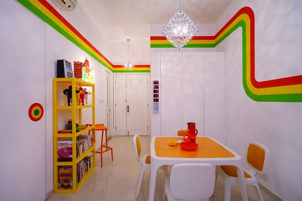 Dinning-Home-Decor-Ideas-with-Vivid-Colors-in-Hong-Kong-Rainbow-Image