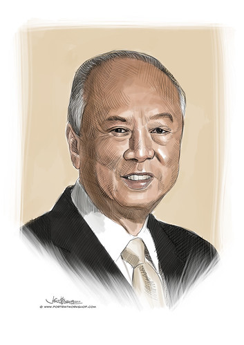 digital portrait of Wee Cho Yaw (revised)