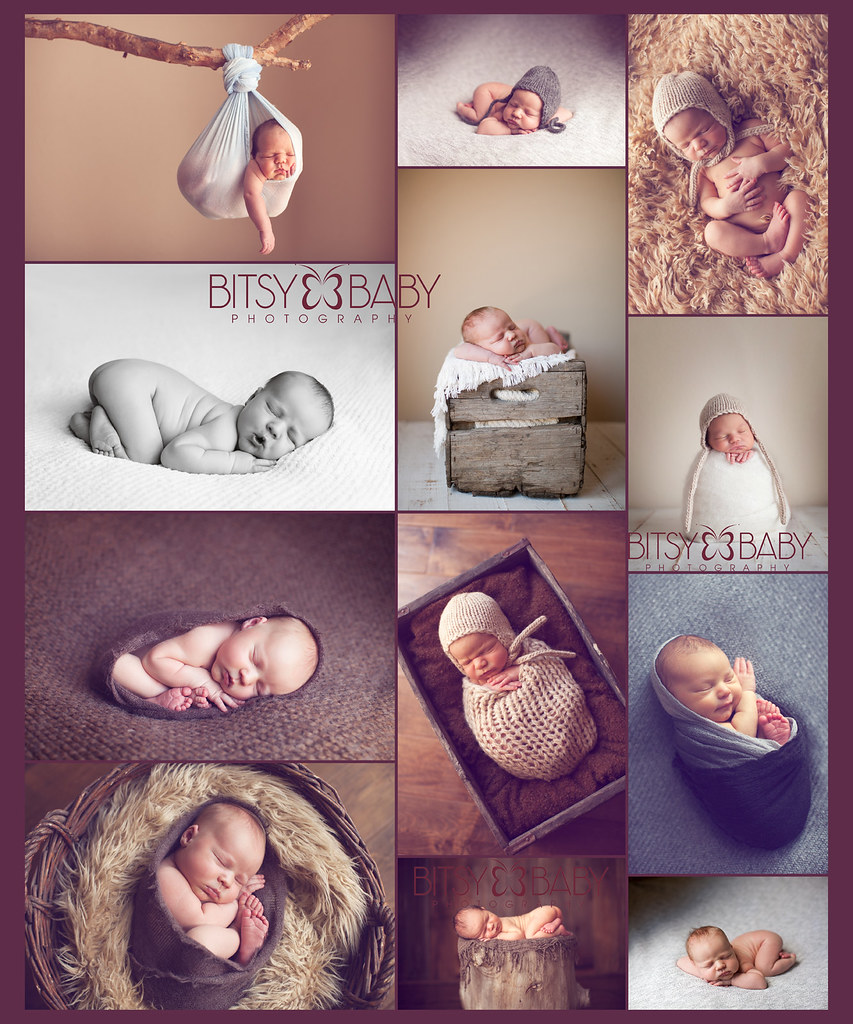baby photography workshop Baby as Art collage