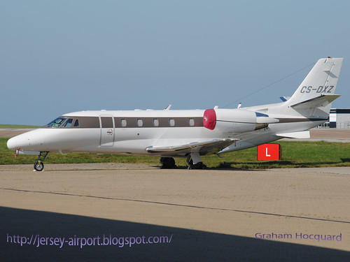 CS-DXZ Cessna 560 Citation XLS by Jersey Airport Photography