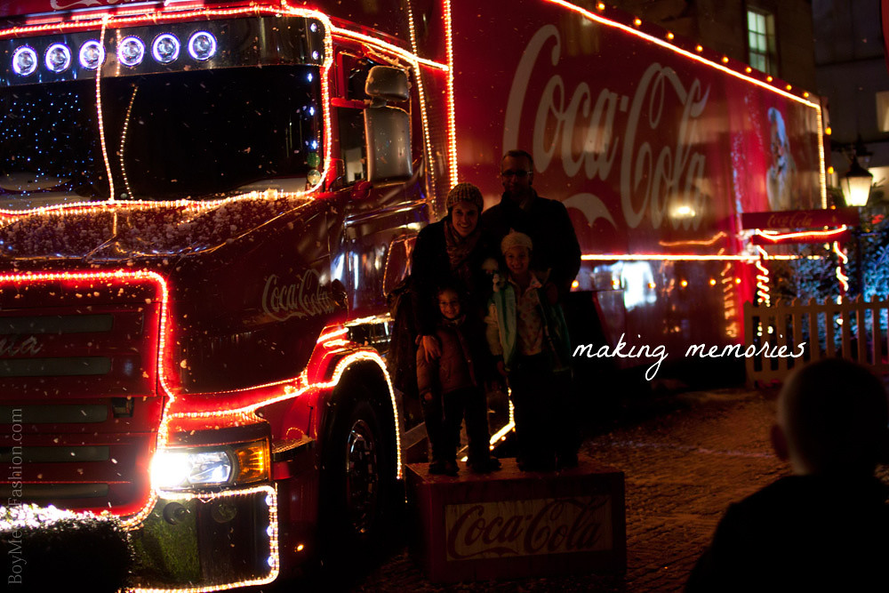 Coca Cola Christmas Truck in London 2011